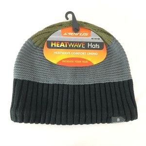Seirus Heatwave Beanie Hat Striped Knit Unisex
